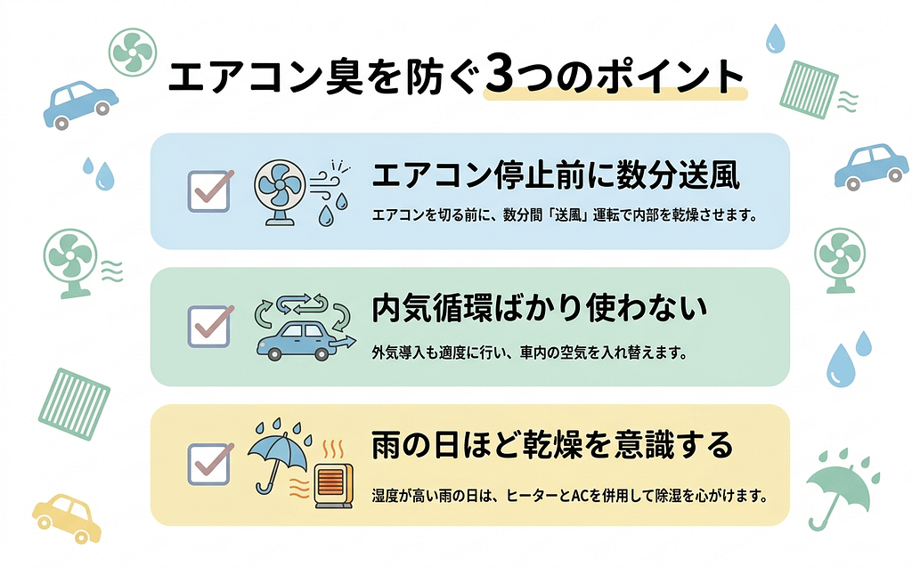 春に車のエアコンが臭いのはなぜ? 6 Gemini Generated Image ljx5tjljx5tjljx5