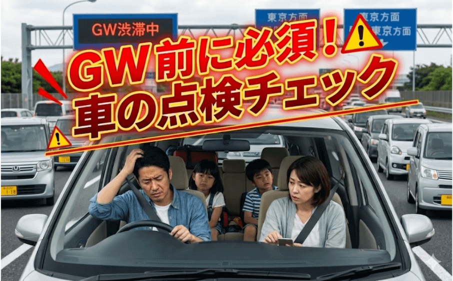 GW前にこれやってないと危険です|車のプロが教える点検とトラブル対策 1 GW前にこれやってないと危険です|車のプロが教える点検とトラブル対策